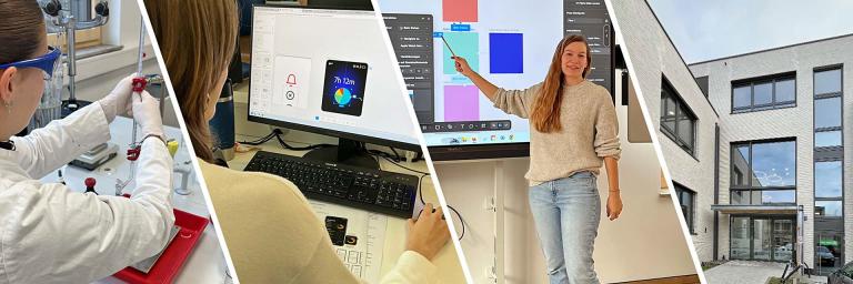 Collage mehrerer Seminarszenen bei Bernd Blindow Schulen Ravensburg